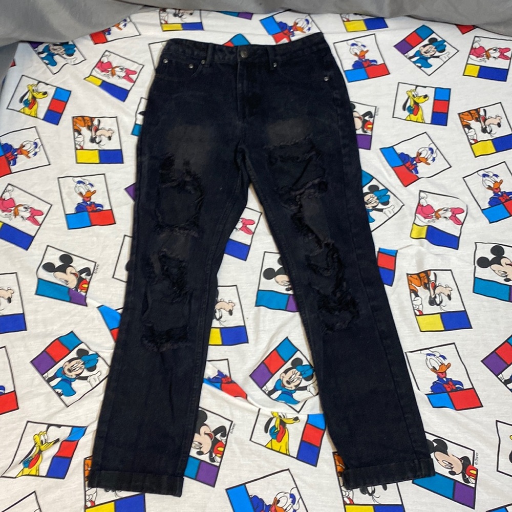 Distressed Boohoo Jeans